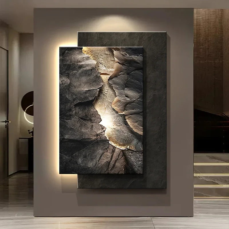 Crystal porcelain 3D design wall light
