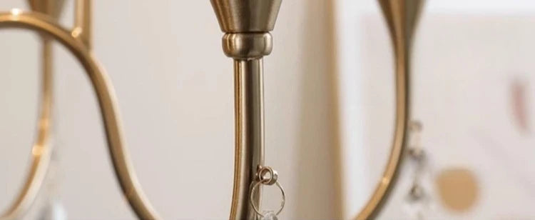 Élégant lustre en cristal