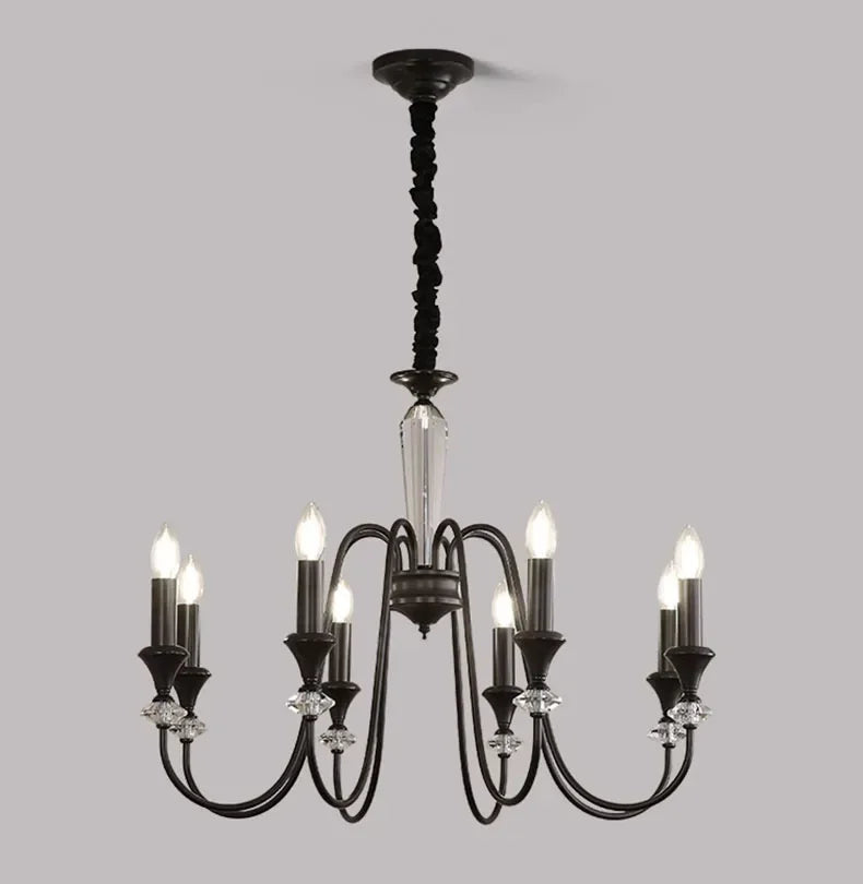 Boerderij kaarsen kroonluchter