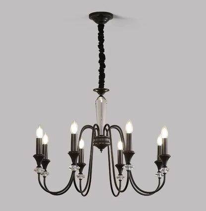 Boerderij kaarsen kroonluchter