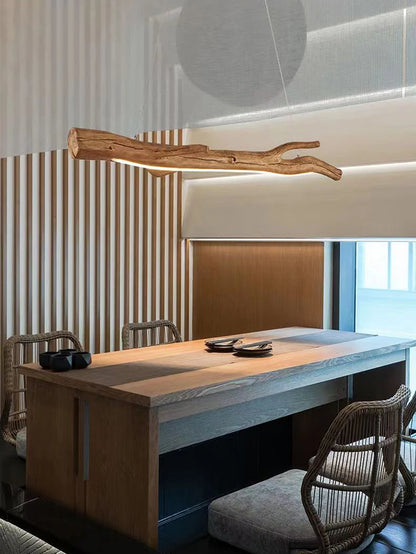 Resin branches pendant light for dining room