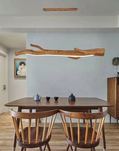 Resin branches pendant light for dining room