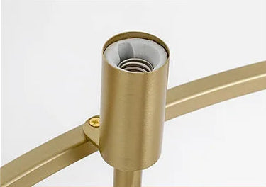 Modern iron ring chandelier for dining room