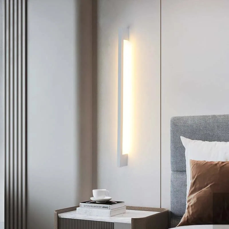 Minimalistische LED-wandlamp