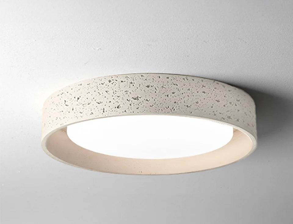 Vintage retro cream ceiling light