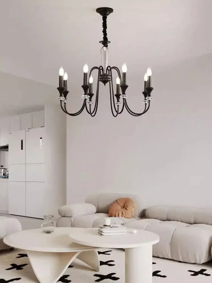 Boerderij kaarsen kroonluchter