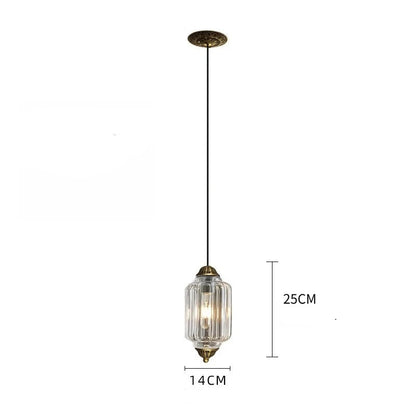 Vintage milk glass pendant with brass