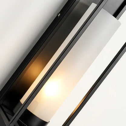 Moderne roestvrijstalen wandlamp