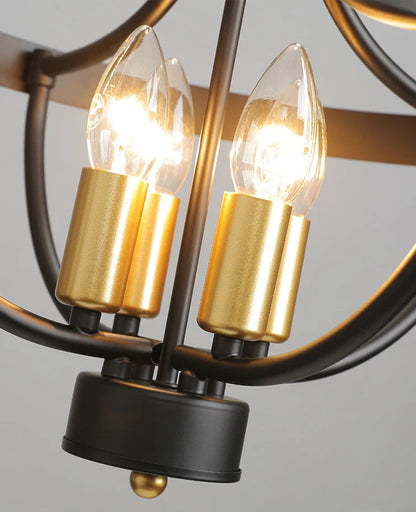 Suspension géométrique moderne de style fermier