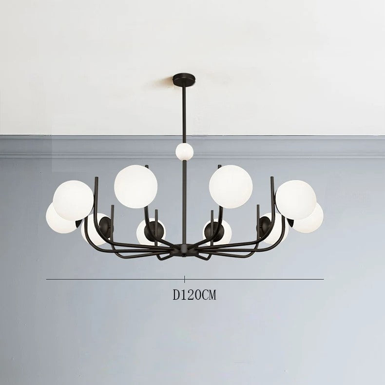 Suspension LED contemporaine
