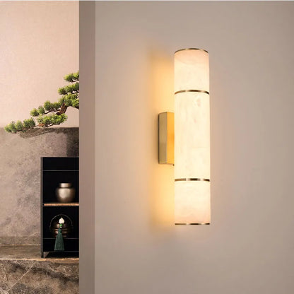 Luxury marble wall lamp