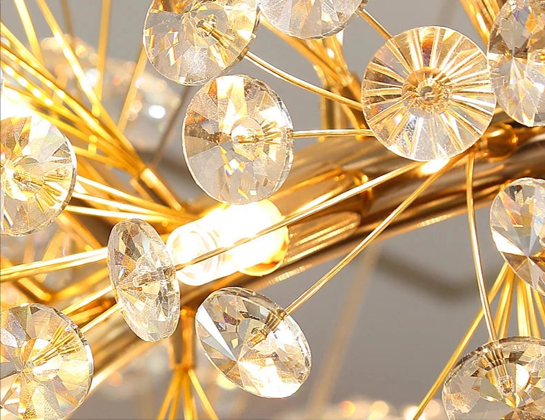 Crystal modern design extravagant chandelier