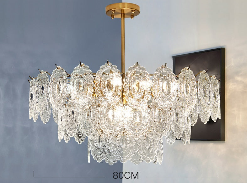 Crystal Contemporary Chandelier