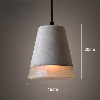 Wabi-Sabi Cement Hanglamp