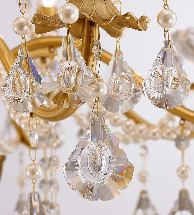 K9 crystal french candle centerpiece