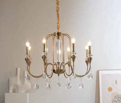 Élégant lustre en cristal