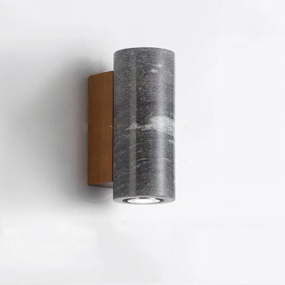 Wabi-sabi gray wall lamp