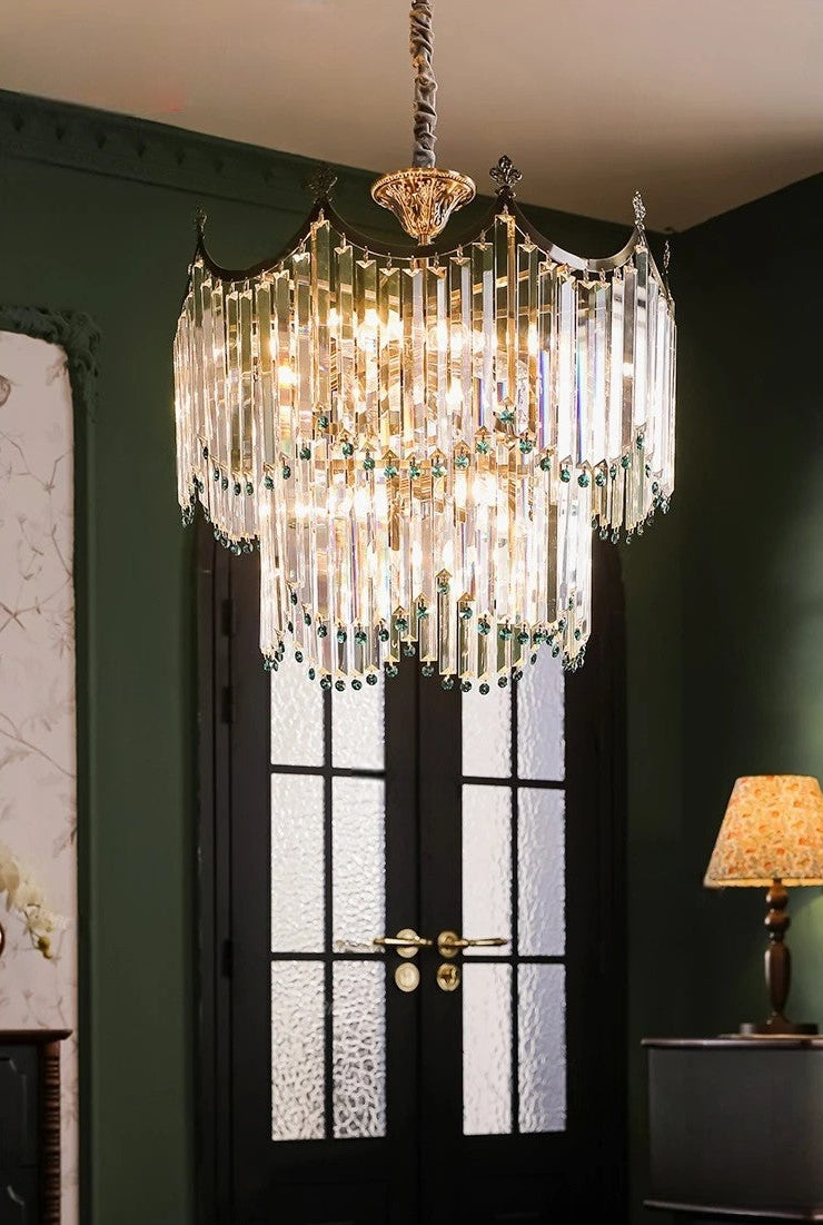 Antique style pendant light for bedroom