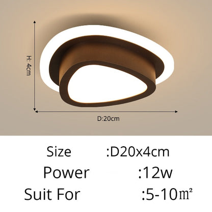 Luxuriöse moderne Led-Deckenleuchte