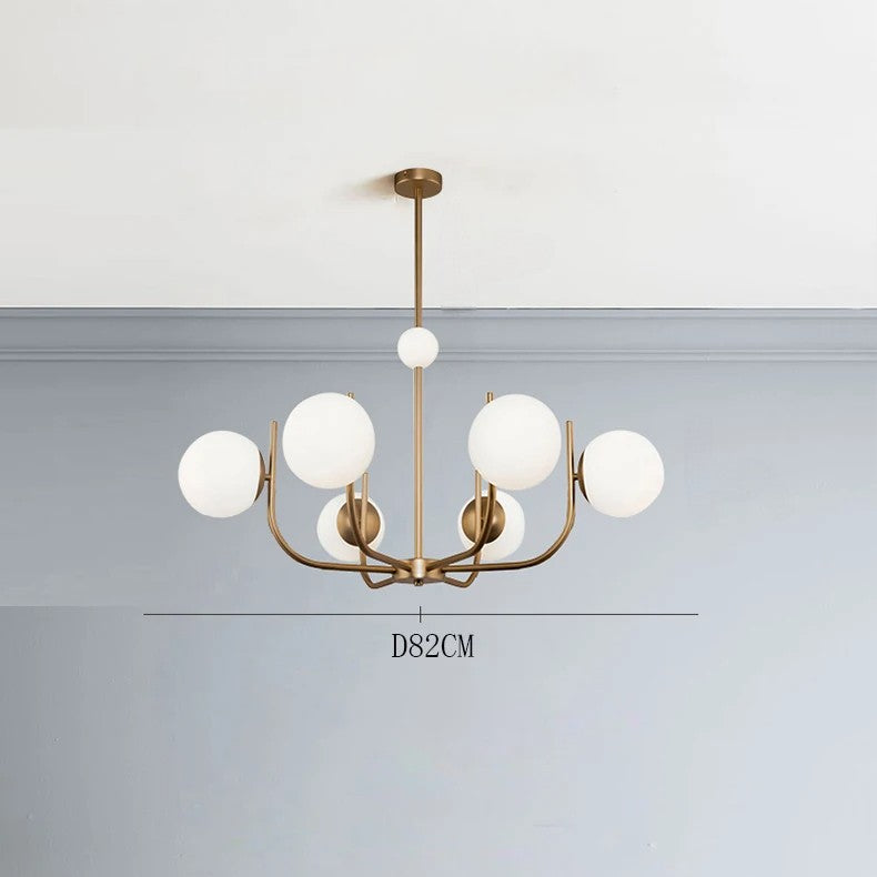 Suspension LED contemporaine