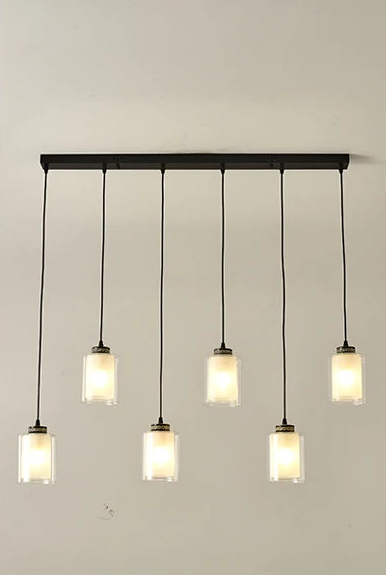 Nordic chandelier for high ceiling staircase