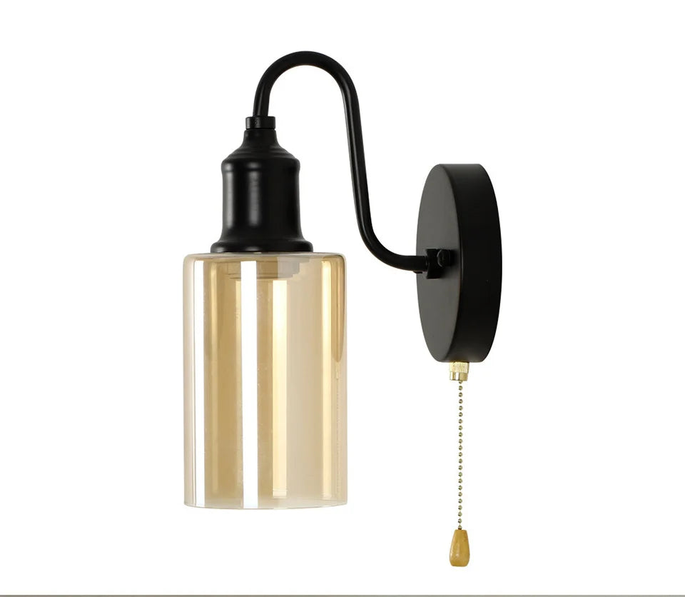 Applique murale industrielle rétro