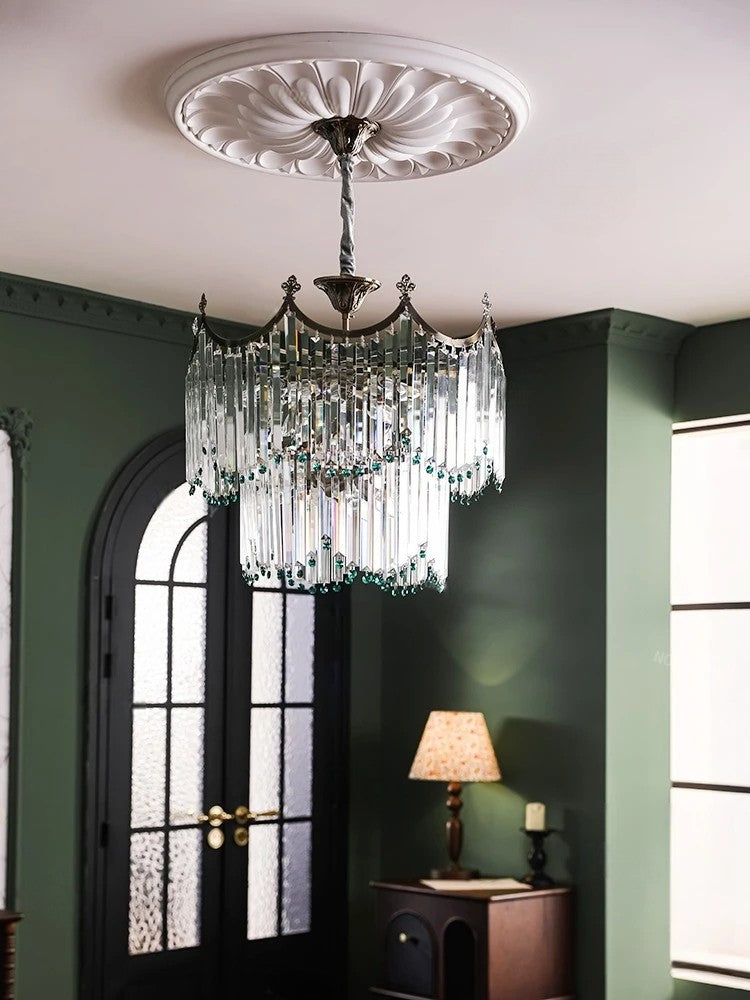 Antique style pendant light for bedroom