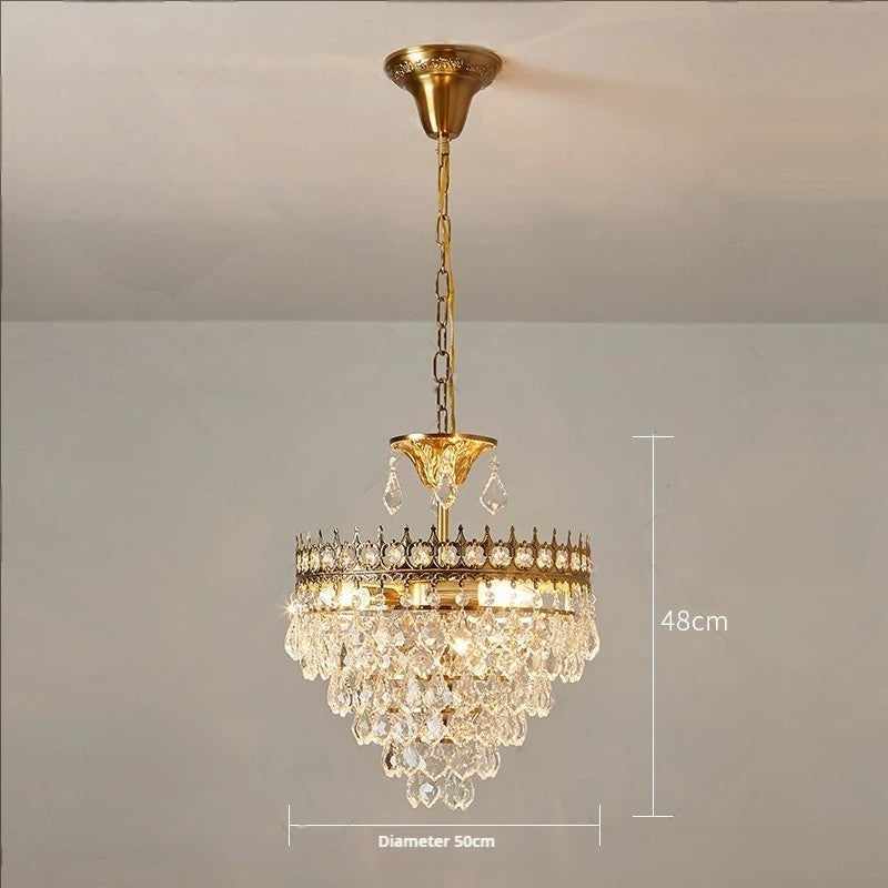 Lustre français postmoderne de luxe