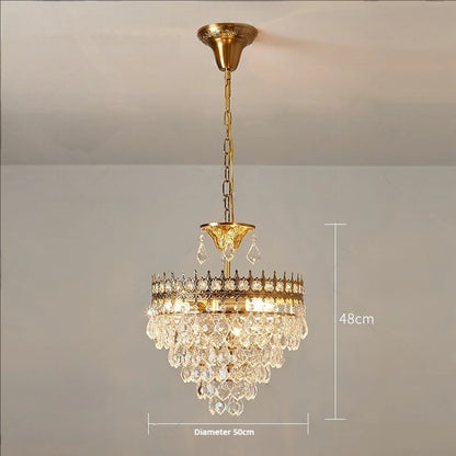 Lustre français postmoderne de luxe