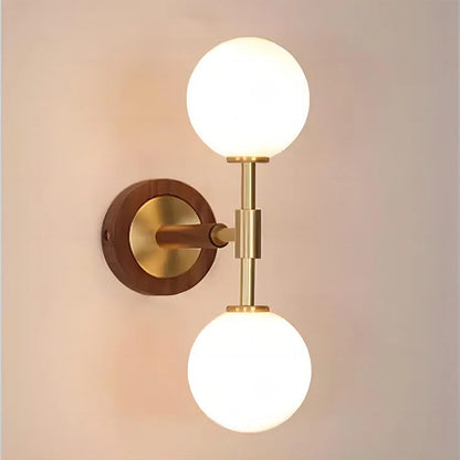 LUXELY brass wall sconce with modern design