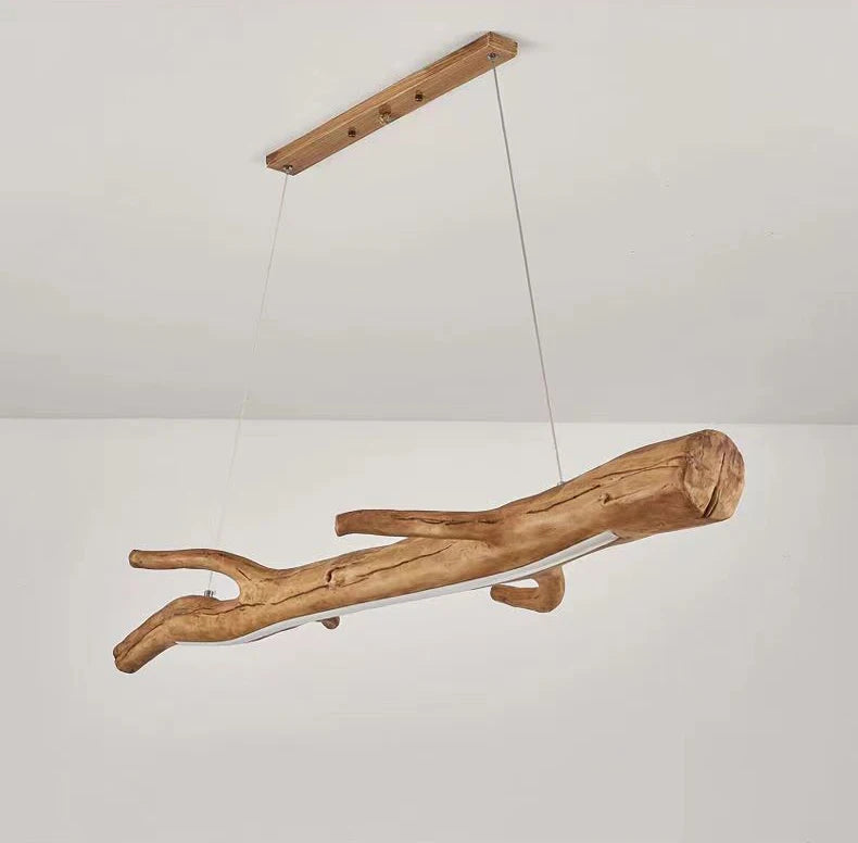 Resin branches pendant light for dining room