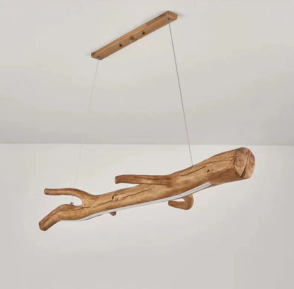 Resin branches pendant light for dining room