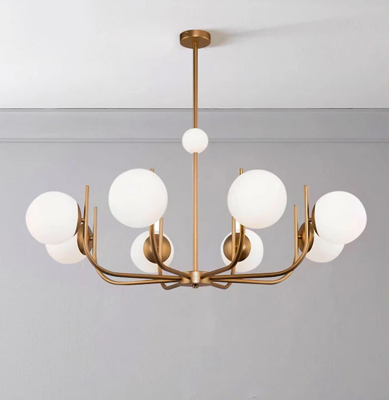 Suspension LED contemporaine