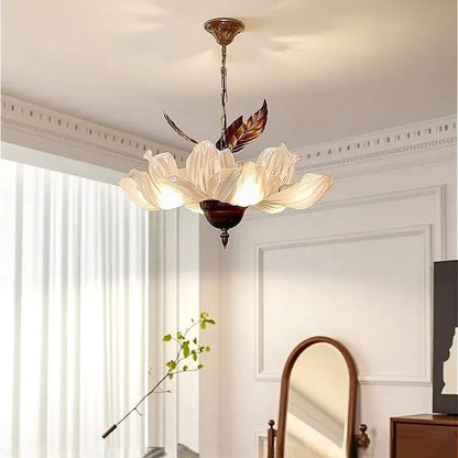 Wabi-Sabi-Stoff-Schlafzimmer-Pendelleuchte