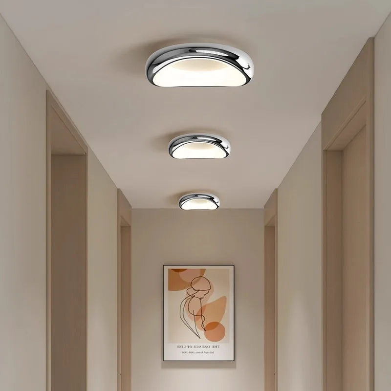 Moderne Deckenleuchte im Creme-Stil