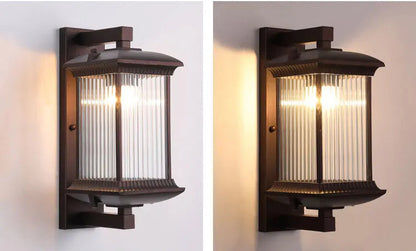 Big porch american wall lamp IP65