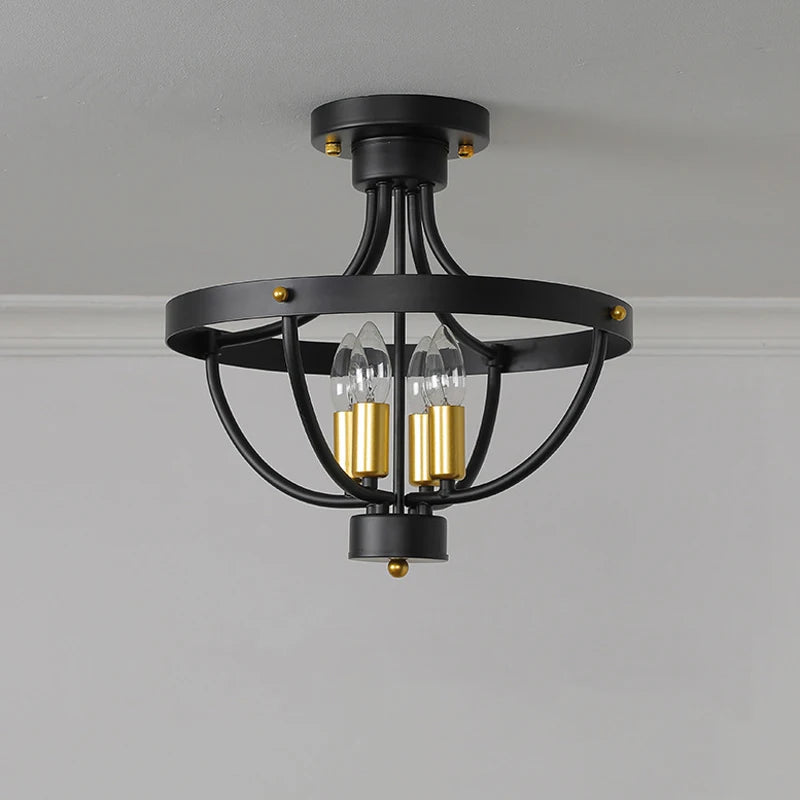 Suspension géométrique moderne de style fermier