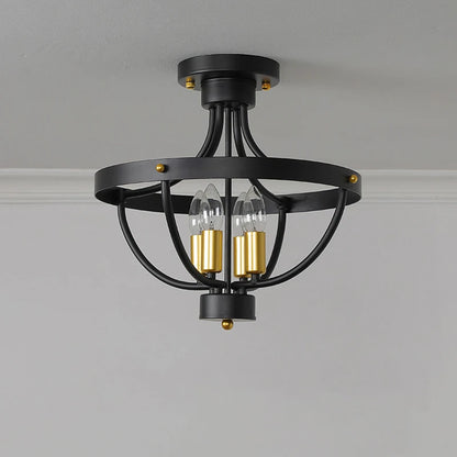 Suspension géométrique moderne de style fermier