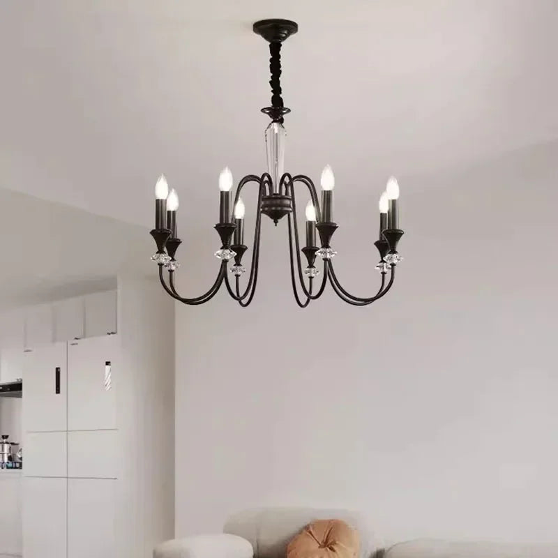 Boerderij kaarsen kroonluchter