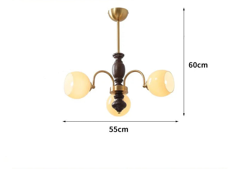 Lampada da soffitto vintage in vetro semi-incassata