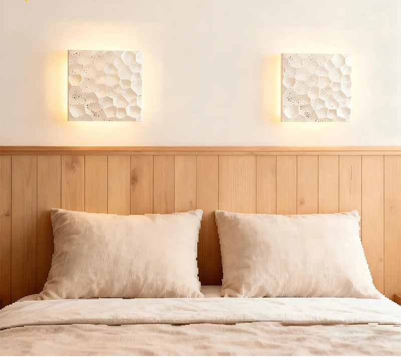 Applique murale décorative 3D Wabi-sabi