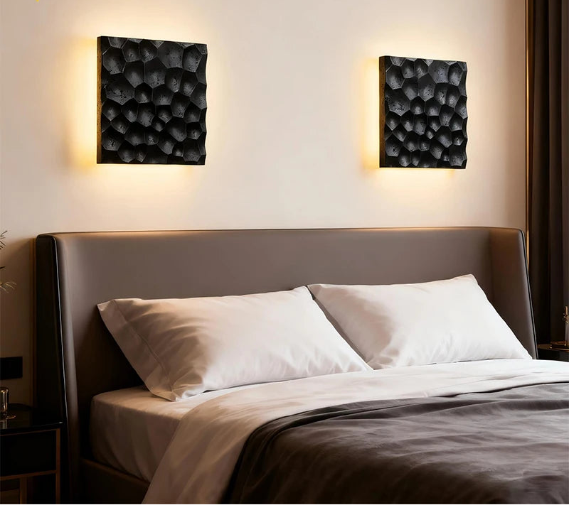 Applique murale décorative 3D Wabi-sabi