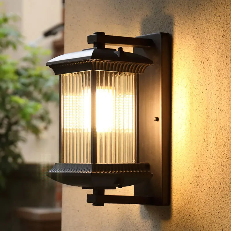 Big porch american wall lamp IP65
