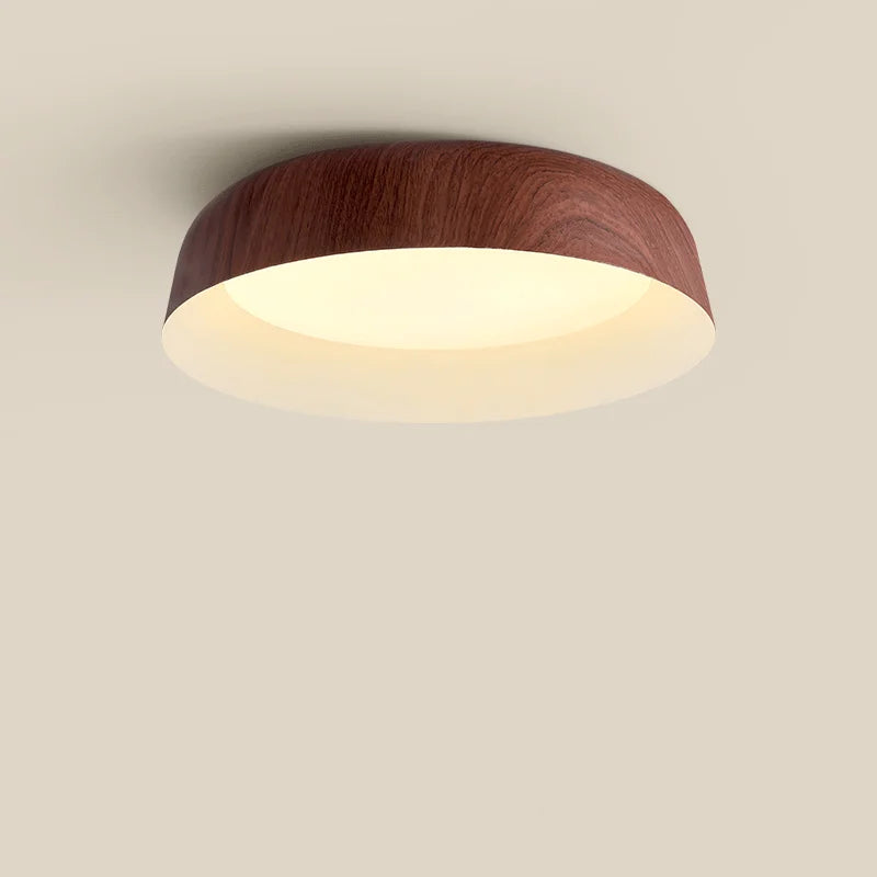 Nordic japanese wooden ceiling light