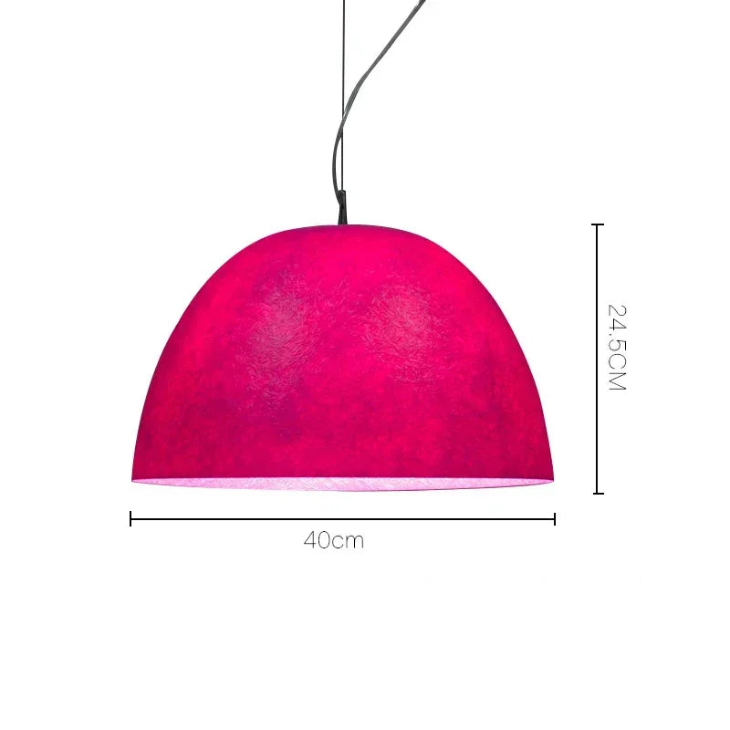 Ciondolo conico rotondo minimalista