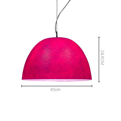 Ciondolo conico rotondo minimalista