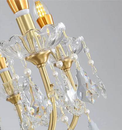 Parisian crystal room pendant