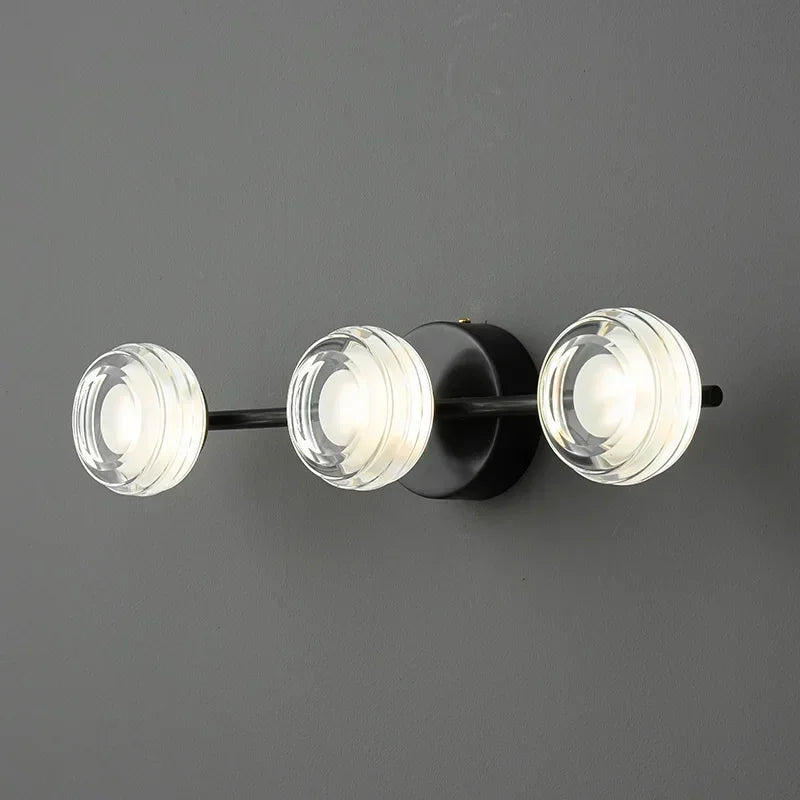 Minimalistisk modern badrumslampa