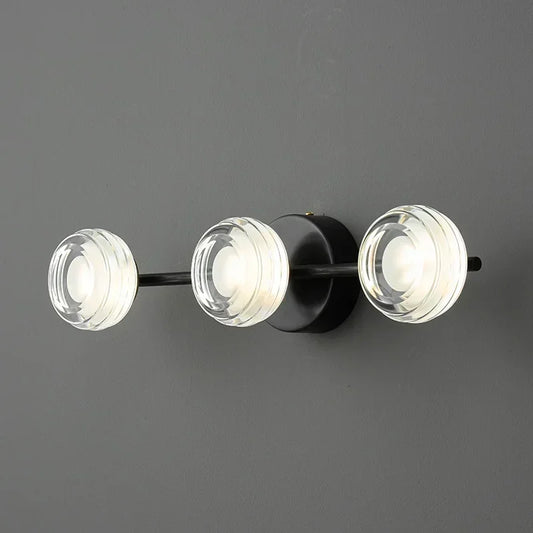 Minimalistische, moderne badkamerwandlamp