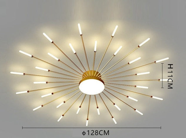 Nordic Fireworks Chandelier